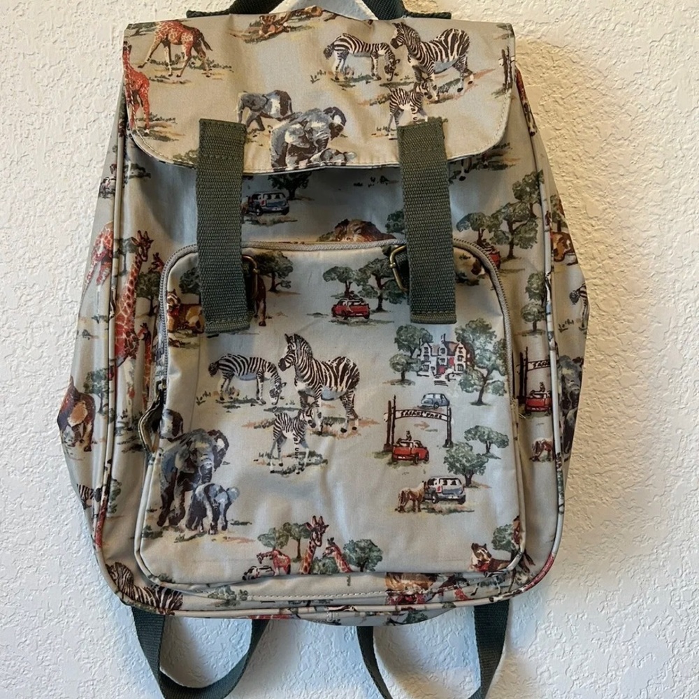 Cat Kidston Cath kids London Backpack School Safari